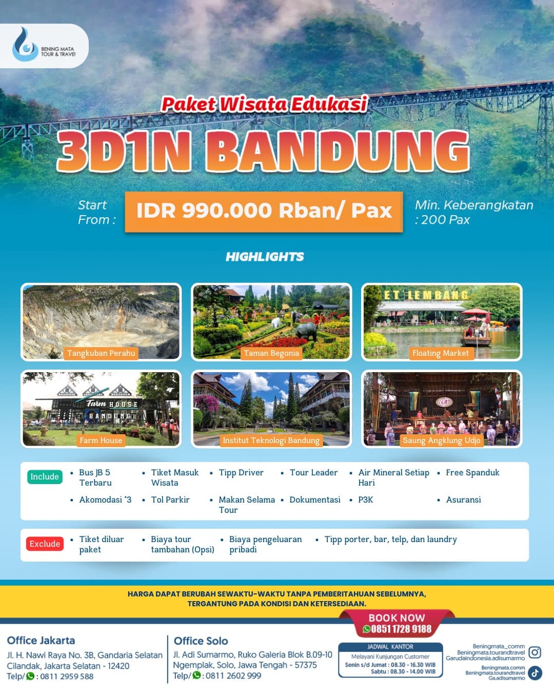 3D1N BANDUNG